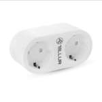 Priza WiFi Tellur cu 2 porturi EU, 16A