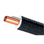Teava flexibila solara colac- inox sau cupru cu fir pentu senzor simpla sau dubla - imagine 2